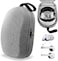 sarlar Hard Carrying Case Compatible with Oculus Meta Quest 2 /Quest 3/Vision Pro, Lightweight and Fixed Protection for VR Headset Controller and Official Head Strap Accessories, Travel and Storage.
