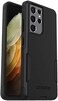 OtterBox Commuter Series Case for Galaxy S21 Ultra 5G (ONLY - Does NOT FIT Non-Plus or Plus Sizes- Black.