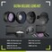 BM Premium Ultra Deluxe Lens Kit for EOS M6 Mark II, EOS M50, EOS M50 Mark II, EOS M200 with 15-45mm Lens, Fuji X100V - includes: 7pc 49mm filter Set49mm Wide Angle and Telephoto Lens.