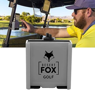DESERT FOX GOLF - Phone Caddy - Gray.