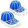 Eiito Hat Washer for Washing Machine, Hat Washer Cage, Hats Cleaner for Baseball Caps 2 Pack 2 Sizes Fit for Adult and Kid's Baseball Caps, White.