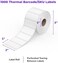ROLLO Direct Thermal 2x1 Barcode Labels - Roll of 1,000 Thermal Labels (Commercial Grade.