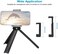 NexiGo Lightweight Mini Tripod for Camera/Phone/Webcam, Extendable Stand, for NexiGo Logitech Webcam C920 C922 C925e C922x C930e C930 C615 Brio and Other Devices with 1/4" Thread.