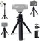 NexiGo Lightweight Mini Tripod for Camera/Phone/Webcam, Extendable Stand, for NexiGo Logitech Webcam C920 C922 C925e C922x C930e C930 C615 Brio and Other Devices with 1/4" Thread.