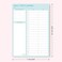 Sweetzer &amp; Orange SweetzerOrange Time Block Planner. Undated Planner to Do List Notepad. 7x10&rdquo; Day Planner Productivity Note Pad. Checklist Planner, Work Planner, Appointment Pad, Daily to Do List Pla