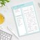 Sweetzer &amp; Orange SweetzerOrange Time Block Planner. Undated Planner to Do List Notepad. 7x10&rdquo; Day Planner Productivity Note Pad. Checklist Planner, Work Planner, Appointment Pad, Daily to Do List Pla