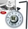 BSBMIEQM 1/2 Inch Torque Wrench Angle Gauge Tool,360 Adjustable 1/2" Drive Torque meter Wrench Set,Professional Measure Tool,Father's Day Gift.