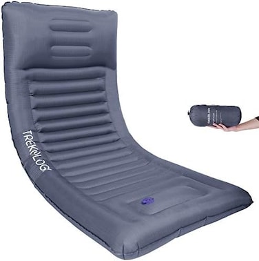 TREKOLOGY Self Inflating Camping Mat, Sleeping Mat for Sleeping, Inflatable Camping Mattress Self Inflating Mattress Ultralight, Sleeping Pad Inflatable Camping Mat, 186cm x 76cm x 12. 5cm.
