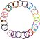 MIKA3D 25 Colors Silk Shiny PLA Filament Sample Pack, Each Color 4 Meter Length, Total 100m 3D Printer 3D Pen Material Refill, with Extra Gift 2 Finger Caps.