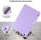 جراب Akkerds متوافق مع iPad Air الجيل السادس 11 بوصة M2 2024، وجراب iPad Air الجيل الخامس/الرابع 2022/2020 10.9 بوصة مع حامل قلم [تشغيل/إيقاف تلقائي]، لون لافندر.