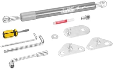 Winunite Compatible with 2015-2024 F150 Gray Tailgate Assist Shock Truck Lift Assist Fits for Truck Tailgate Accessories Soft Open Easy Down(All Tools Provided.