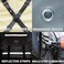 ALL-TOP Spare Tire Trash Bag, Heavy Duty Truck Tailgate Trash Bag, Cargo Storage Bag for Jeep, Truck, SUV or Car, Fit up to 40'' Tire (Carbon Black.