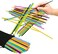 CODOHI 90PCS Bamboo Pick Up Sticks Bamboo Classic Game 7. 5 Inch Long Pick-up-Sticks Fun Family Game - Nostalgic Games.