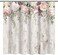 Tititex Pink Roses Flower Shower Curtain Sets, Blossoming Floral on Rutic Grey Wood Bathroom Decorative 70 X 70 Inch Polyester Waterproof Fabric Bathroom Curtain with Hooks.