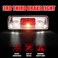 RANSOTO 923-237 F150 Third Brake Light Center High Mount Stop, Trunk Cargo Rear Tail Light Compatible with 2004-2008 Ford F-150, 2007-2010 Explorer Sport Trac, 2006-2008 Lincoln Mark LT.