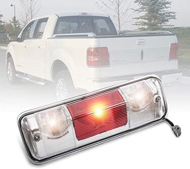 RANSOTO 923-237 F150 Third Brake Light Center High Mount Stop, Trunk Cargo Rear Tail Light Compatible with 2004-2008 Ford F-150, 2007-2010 Explorer Sport Trac, 2006-2008 Lincoln Mark LT.