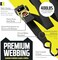 DC Cargo Mall 2 Quick n Easy Retractable Ratchet Straps - 2 Inch x 6 Ft - TightSecure Trailer Cargo Tie Downs for Boats, ATVs, Motorcycles - 4,000 lbs Break Strength.