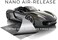 VViViDUltra Gloss Candy Charcoal Grey Vinyl Car Wrap Premium Paint Replacement Film Roll with Nano Air Release Technology, Stretchable Protective Cap Liner, Self Adhesive (1ft x 54".