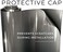 VViViDUltra Gloss Candy Charcoal Grey Vinyl Car Wrap Premium Paint Replacement Film Roll with Nano Air Release Technology, Stretchable Protective Cap Liner, Self Adhesive (1ft x 54".