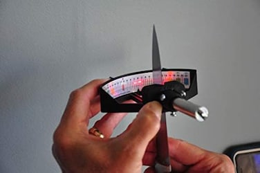 LAOSEP Laser Knife Edge Reader- See how sharp your knife is with laser precision. For use with sharpening stones and professional equipment.