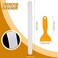 Patelai 72 Pieces Anti Slip Shower Stickers Set, Non-Slip Safety Bathtub Strips, PEVA Non-Slip Shower Strips Treads, Transparent Tubs Mat for Bathroom, Kitchen, Ladders, Stairs Steps, Pools, Bathtub,