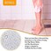 Patelai 72 Pieces Anti Slip Shower Stickers Set, Non-Slip Safety Bathtub Strips, PEVA Non-Slip Shower Strips Treads, Transparent Tubs Mat for Bathroom, Kitchen, Ladders, Stairs Steps, Pools, Bathtub,