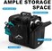Himal Outdoors Bowling Bag for Single Ball - Bowling Ball Tote Bowling Bag with Padded Ball Holder - Fits Bowling Shoes Up to Mens Size 14.