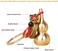 Kingzhuo 2 Pieces Wu Lou Key Chain Beautiful Gourd Keychain Lucky Keychain Set with Feng Shui Coins Solid Key Rings for Good Luck Prosperity Can Put a Lucky Note Inside (Opened from The Bottom.