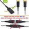 VoiceJoy QD(Quick DisconnectConnector to USB Adapter Cable with Volume Adjuster, Mute for Speaker and Microphone Separately Compatible with Any Plantronics Headset QD Plug.