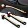Supin 2 Prices Car Seat Gap Filler Pad PU Leather Console Side Pocket Organizer and one Cup for Cellphone Wallet Coin Key (BlackBeige.