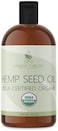 OPO Organic Hemp Seed Oil - 16 oz - USDA Certified Organic - Pure, Cold Pressed, Non-GMO, Extra Virgin, Vegan, Premium Bulk Carrier Oil - Omega 3,6,9 - Tinctures, DIY, Essential Oils, Formulations, So