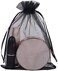 YQL Black Organza Bags,100PCS 5x7 Inch Gift Favor Bags Mesh Fruit Protection Bags Jewelry Pouches Sachet Bags Wedding Party.
