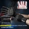 ihuan Updated 2021 Ventilated Weight Lifting Gym Workout Gloves Full Finger with Wrist Wrap Support for MenWomen, Full Palm Protection, for Weightlifting, Training, Fitness, Hanging, Pull ups.