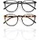 IBOANN Blue Light Blocking Glasses Women/Men, Round Fashion Retro Frame, Vintage Fake Eyeglasses with Clear Lens&hellip;.
