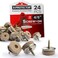 X-Protector Screw-On Felt Pads &ndash; 24 Felt Chair Pads for Hardwood Floors 0. 8" &ndash; Premium Chair Glides &ndash; Beige Floor Protectors for Furniture Legs &ndash; The Best Furniture Sliders for Hardwood Floors.