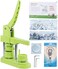 Happizza 3rd Gen 32mm DIY Pin Button Maker Machine Kit, Badge Punch Press Machine with Free 500pcs Button PartsPicturesCircle Cutter.