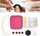Garosa 13 Pairs Interchangeable Circular Knitting Needles Set Circular Knitting Needles Kit with 2. 75mm-10mm.