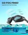 OMID Swim Goggles, P2 Polarized 【PatentUpgrade】 Anti-Fog Anti-UV No Leakage Swimming Goggles for Adult Men Women Youth.