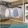BOQORAD Wall Mounted Clothes Hanger Rack, Retractable Clothes Drying Rack,Space-Saver, Laundry Drying Rack,Collapsible, for Laundry,Balcony, Mudroom, Bedroom,Dark Grey Color,sh-02.