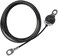 LFJ Replacement Fitness Pulley Cable Steel Wire Rope for Machine, Black.