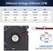Wathai 120mm x 32mm Brushless Cooling Blower Fan 12V DC Dual Ball Centrifugal Fan High Airflow.