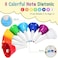 TantivyBo Hand Bells, 8 Note Musical Handbells Set with 10 Songbook Musical Toy Percussion Instrument for Toddlers Children Kids for Children's Day Family Activity School and Church (Classic Edition.