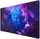 Canjoy Gaming Mouse Pad, Extended Mouse Pad, 31. 5x15. 7inch XXL Large Big Computer Keyboard Mouse Mat Desk Pad with Non-Slip Base and Stitched Edge for Home Office Gaming Work, Galaxy Print.