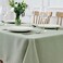 maxmill Textured Rectangle Tablecloth Water Resistant Wrinkle Free Spill-Proof, Soft Jacquard Table Cloth for Banquet Parties Event Holiday Dinner, Indoor and Outdoor Use, 60 x 84 Inch, Sage Green.