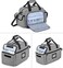 Trunab Home Health Nurse Bag Empty, Portable Medical Supplies Shoulder Bag for Hospice, Home Visit, Hospital Interns, Grey, Bag Only.