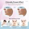 LAUER COSMETIC V Shaped Slimming Face Mask V Line Lifting Belt Double Chin Eliminator Neck Lift Tape Face Patch For Firming Tightening Skin Chin Up Slimming Strap Collagen Mask with Hyaluronic Acid Al