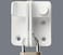 Alise Flip Latch Gate Latches Slide Bolt Latch Safety Door Lock Catch for Barn Cabinet Pet Cage Garden Bathroom Garage Window Sliding Door,Stainless Steel White Finish MS3006R-W.