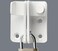 Alise Flip Latch Gate Latches Slide Bolt Latch Safety Door Lock Catch for Barn Cabinet Pet Cage Garden Bathroom Garage Window Sliding Door,Stainless Steel White Finish MS3006R-W.