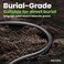 GearIT 69. 6m Cat6 Direct Burial Ethernet Cable - Cat 6 Outdoor Waterproof, In-Ground, UV Jacket - UTP 550 Mhz High Speed Internet Broadband Network - CCA (69. 6 Meters, 200 Feet.