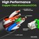 GearIT 69. 6m Cat6 Direct Burial Ethernet Cable - Cat 6 Outdoor Waterproof, In-Ground, UV Jacket - UTP 550 Mhz High Speed Internet Broadband Network - CCA (69. 6 Meters, 200 Feet.